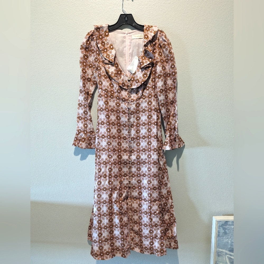 Zimmermann Daisy Midi Dress NWT